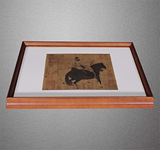 荔浦书画装裱配框服务案例