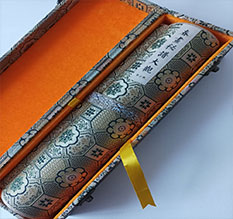 荔浦书画装裱案例